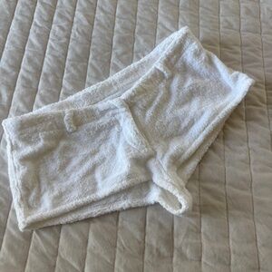SKIMS Y2K white low rise terry cloth beach short shorts size M beach summer